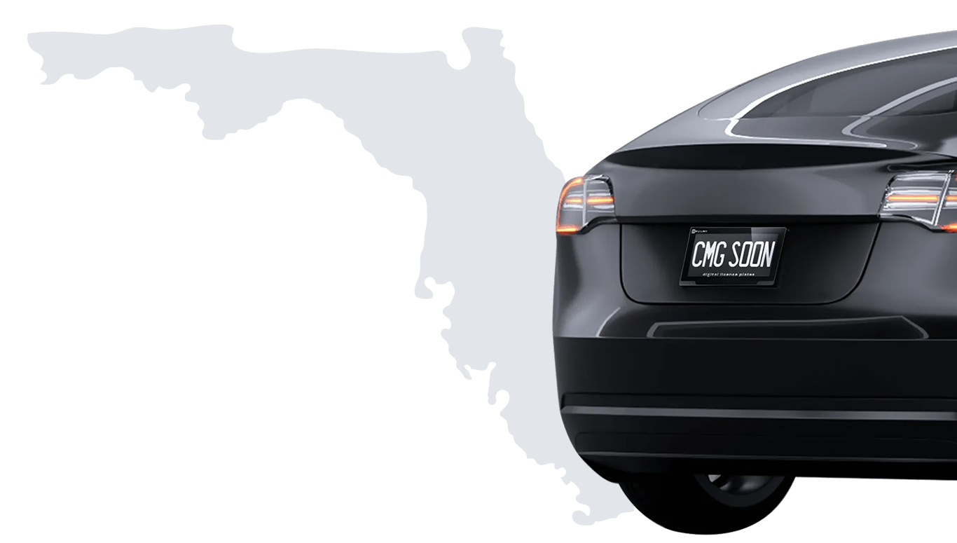 Florida digital license plate